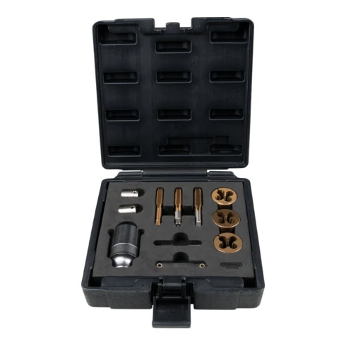 Ks Tools 3/8" Kit De Tarauds Sans Mandrin Pour Boulons Et Vis, 11 Pcs. 3 Ks Tools 3/8" Kit De Tarauds Sans Mandrin Pour Boulons Et Vis, 11 Pcs.