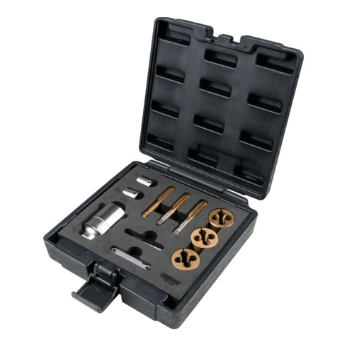 Ks Tools 3/8" Kit De Tarauds Sans Mandrin Pour Boulons Et Vis, 11 Pcs. 6 Ks Tools 3/8" Kit De Tarauds Sans Mandrin Pour Boulons Et Vis, 11 Pcs. – Image 4