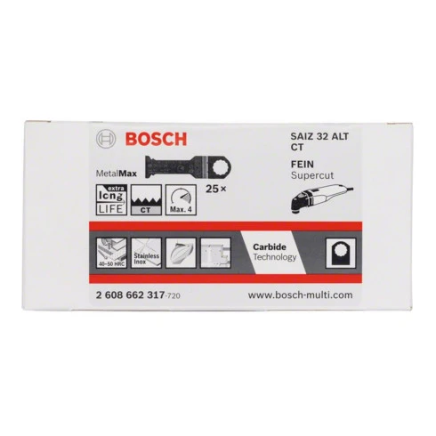 Bosch Carbide SAIZ 32 ALT MetalMax 70 X 32 Mm 3 Bosch Carbide SAIZ 32 ALT MetalMax 70 X 32 Mm – Image 2