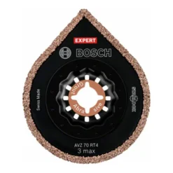 Bosch Expert 3 Max AVZ 70 RT4 Plaque De Démontage Des Joints Pour Outils Multifonctions, 70 Mm