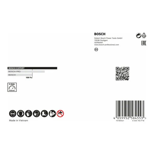 Bosch EXPERT Disque à Tronçonner Diamanté Pour Tubes, Pour Petites Meuleuses Angulaires 4 Bosch EXPERT Disque à Tronçonner Diamanté Pour Tubes, Pour Petites Meuleuses Angulaires – Image 2