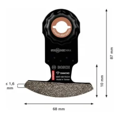 Bosch Expert Grout Corner Blade (lame De Scie à Segment) MATI 68 RSD4 Lame Pour Outils Multifonctions, 68 X 10 Mm -Accessoires Multitool Soldes bosch expert grout corner blade lame de scie a segment mati 68 rsd4 lame pour outils multifonctions 68 x 10 mm 74751107 3 IK730Bg5 xl