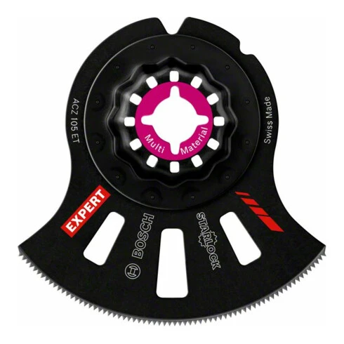 Bosch Expert MultiMaterial Segment Blade (lame De Scie à Segment) ACZ 105 ET Lame Pour Outils Multifonctions 3 Bosch Expert MultiMaterial Segment Blade (lame De Scie à Segment) ACZ 105 ET Lame Pour Outils Multifonctions