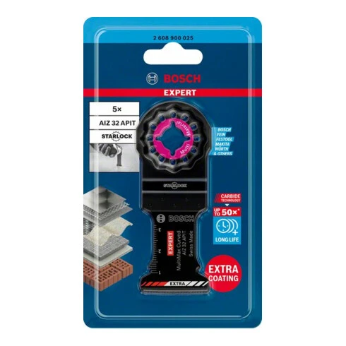 Bosch Expert MultiMax AIZ 32 APIT Lame Pour Outils Multifonctions, 32 Mm 5 Bosch Expert MultiMax AIZ 32 APIT Lame Pour Outils Multifonctions, 32 Mm – Image 3