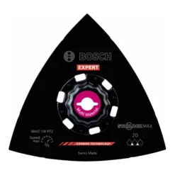 Bosch Expert Plaque De Ponçage MAVZ 116 RT2 Lame Pour Outils Multifonctions, 116 Mm