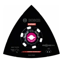 Bosch Expert Plaque De Ponçage MAVZ 116 RT4 Lame Pour Outils Multifonctions, 116 Mm