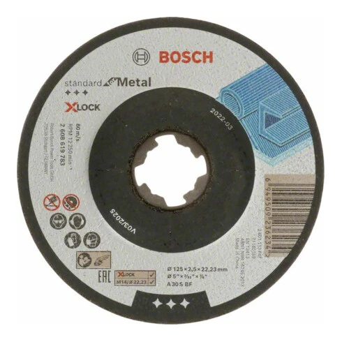 Disque à Tronçonner à Moyeu Déporté Standard For Metal X-Lock Bosch, Diamètre 125 Mm 7 Disque à Tronçonner à Moyeu Déporté Standard For Metal X-Lock Bosch, Diamètre 125 Mm -Accessoires Multitool Soldes disque a tronconner a moyeu deporte standard for metal x lock bosch diametre 125 mm 52785652 0 qclLF5vM