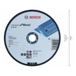 Disque à Tronçonner Droit Bosch, Standard For Metal Straight 180 Mm, 22.23 Mm -Accessoires Multitool Soldes disque a tronconner droit bosch standard for metal straight 180 mm 22 23 mm 56754875 2 jlcFsOEZ xl
