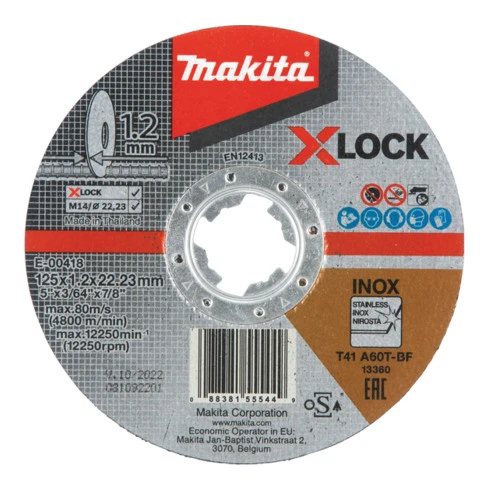 Disque à Tronçonner Makita 125x1 3 Disque à Tronçonner Makita 125x1