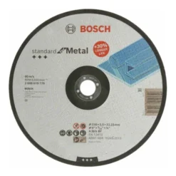 Disque à Tronçonner Standard For Metal Bosch, Diamètre 230 Mm