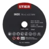 Disque à Tronçonner STIER 76 X 1 X 10 Droit, Inox/acier Inoxydable 2 Disque à Tronçonner STIER 76 X 1 X 10 Droit, Inox/acier Inoxydable -Accessoires Multitool Soldes disque a tronconner stier 76 x 1 x 10 droit inox acier inoxydable 71673656 0 uEvJt4mr xl
