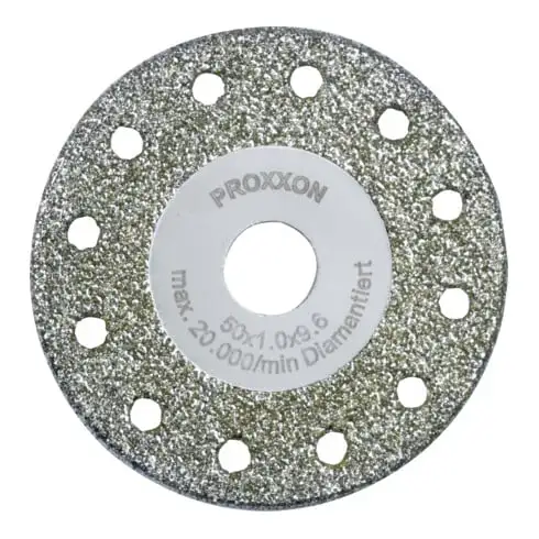 Disque De Coupe Et De Profilage Proxxon, Diamanté 50 X 1 X 10 Mm, Pour LHW + LHW/A 3 Disque De Coupe Et De Profilage Proxxon, Diamanté 50 X 1 X 10 Mm, Pour LHW + LHW/A