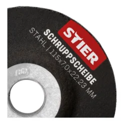 Disque De Meulage STIER 7,0 X 22,23 Forme 27 -Accessoires Multitool Soldes disque debarbage stier 115 x 7 0 x 22 23 forme 27 10 pieces 73894395x1 3 4UD89QLz xl