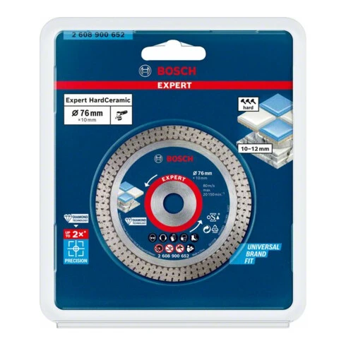 Disques De Coupe Diamantés Bosch EXPERT HardCeramic 5 Disques De Coupe Diamantés Bosch EXPERT HardCeramic – Image 3