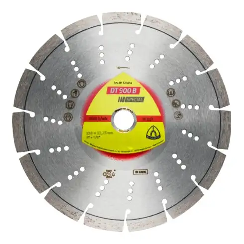 Klingspor Disque De Découpe De Diamants DT 900 B 3 Klingspor Disque De Découpe De Diamants DT 900 B