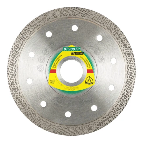 Klingspor DN 600 U Disques De Coupe Diamant 125 X 10 X 22,23 Mm 10 Segments 32 X 10 X 7 Mm Denture Standard 3 Klingspor DN 600 U Disques De Coupe Diamant 125 X 10 X 22,23 Mm 10 Segments 32 X 10 X 7 Mm Denture Standard