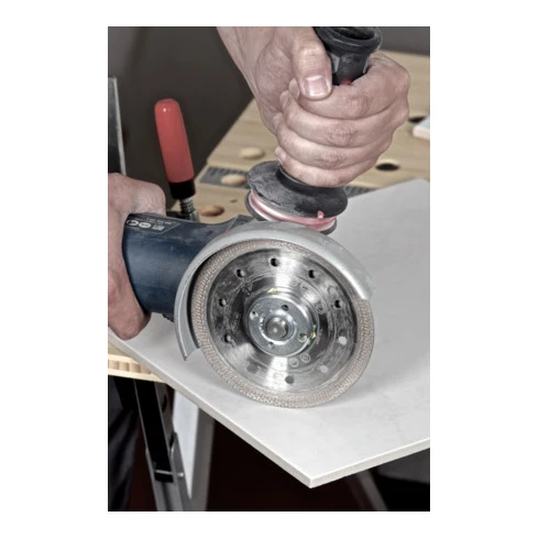 Klingspor DN 600 U Disques De Coupe Diamant 125 X 10 X 22,23 Mm 10 Segments 32 X 10 X 7 Mm Denture Standard 5 Klingspor DN 600 U Disques De Coupe Diamant 125 X 10 X 22,23 Mm 10 Segments 32 X 10 X 7 Mm Denture Standard – Image 3