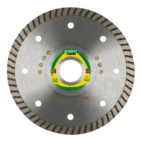 Disque Diamant Klingspor DT 900 FT Spécial Pour Meuleuse D'angle Pour Grès Fin, Carrelage, Carreaux De Poêle, émaillés, Granit 3 Disque Diamant Klingspor DT 900 FT Spécial Pour Meuleuse D'angle Pour Grès Fin, Carrelage, Carreaux De Poêle, émaillés, Granit