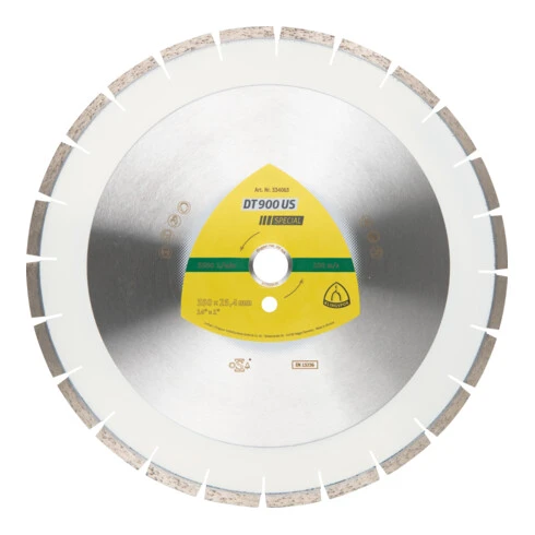 DT 900 US Disques à Tronç. Diamanté Klingspor 300 X 2,8 X 25,4 Mm 21 Segments 40 X 2,8 X 10 Mm, Segments Rapprochés 3 DT 900 US Disques à Tronç. Diamanté Klingspor 300 X 2,8 X 25,4 Mm 21 Segments 40 X 2,8 X 10 Mm, Segments Rapprochés