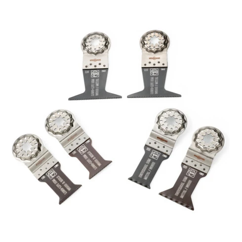 FEIN Best Of E-Cut Starlcok WOOD & METAL 6-pièces 3 FEIN Best Of E-Cut Starlcok WOOD & METAL 6-pièces