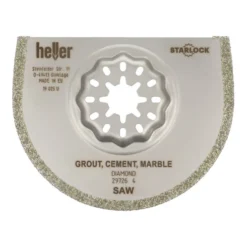 Lame De Scie Diamantée Heller Starlock Blades, Par Ex. Pour Le Marbre Ou Le Ciment à Joints, 75 X 2.2 Mm