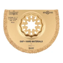Heller Starlock Blades TC Scie à Matériaux Durs, 75 X 2,2 Mm