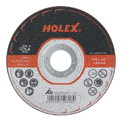 Disque à Tronçonner HOLEX Extra-étroit 1 Disque à Tronçonner HOLEX Extra-étroit -Accessoires Multitool Soldes holex disque de tronconnage extra mince 115 mm 63245931x1 0 SH5VVGcc