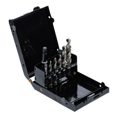 BGS Technic Jeu De Mèches Et Tarauds HSS-G 7 Pièces BGS 4 BGS Technic Jeu De Mèches Et Tarauds HSS-G 7 Pièces BGS – Image 2