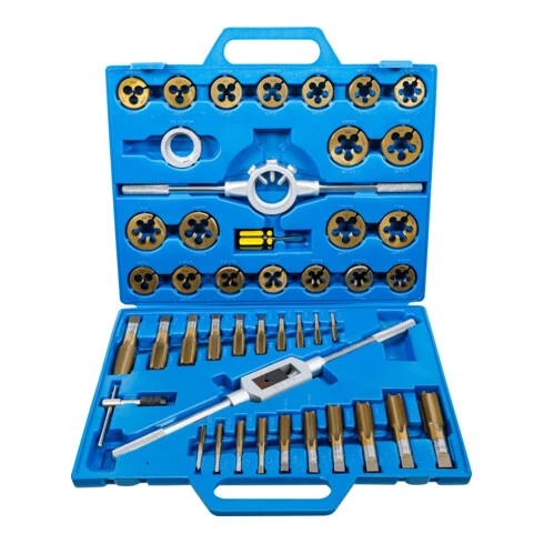 BGS Technic Jeu De Tarauds Traitement Au Tin M6 - M24 45 Pièces BGS 3 BGS Technic Jeu De Tarauds Traitement Au Tin M6 - M24 45 Pièces BGS