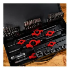Kit De Filetage Avec Jeu De Tarauds STIER, 45 Pièces (M3-12) -Accessoires Multitool Soldes kit de filetage avec jeu de tarauds stier 45 pieces m3 12 82830089 3 jaN1ocv4 xl