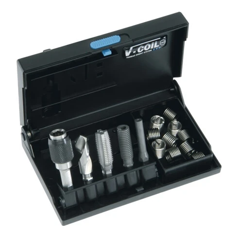 VÖLKEL Threading Solutions Kit De Réparation P. Filet V-Coil Rapid M6x1,0mm 1,5xD V-COIL 3 VÖLKEL Threading Solutions Kit De Réparation P. Filet V-Coil Rapid M6x1,0mm 1,5xD V-COIL
