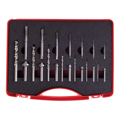 Kit Professionnel Ruko Pour L'usinage Des Métaux HSS 4 Kit Professionnel Ruko Pour L'usinage Des Métaux HSS – Image 2