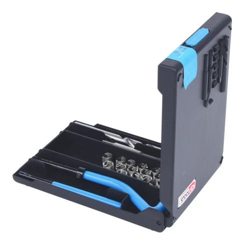 KS Tools Set De Réparation De Filets En Acier Inoxydable M8x1,25x10,8mm, 24 Pcs. 4 KS Tools Set De Réparation De Filets En Acier Inoxydable M8x1,25x10,8mm, 24 Pcs. – Image 2