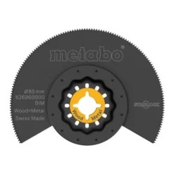 Lame De Scie à Segments, Bois Et Métal, BiM, Ø 85 Mm Metabo