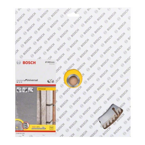 Lame De Scie Diamant Bosch Standard Pour Universal 300 X 25,4 X 3,3 X 10 Mm 4 Lame De Scie Diamant Bosch Standard Pour Universal 300 X 25,4 X 3,3 X 10 Mm – Image 2
