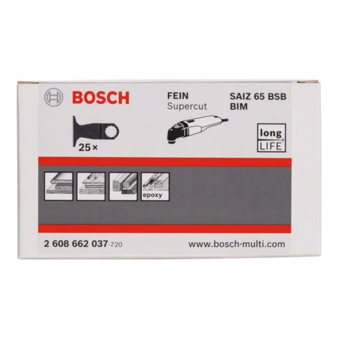 Lame De Scie Plongeante Bosch BIM SAIZ 65 BSB Bois Dur 40 X 65 Mm 4 Lame De Scie Plongeante Bosch BIM SAIZ 65 BSB Bois Dur 40 X 65 Mm – Image 2