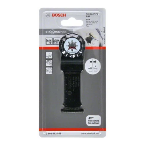 Lame De Scie Plongeante PAIZ 32 APB BiM Wood And Metal BOSCH 4 Lame De Scie Plongeante PAIZ 32 APB BiM Wood And Metal BOSCH – Image 2