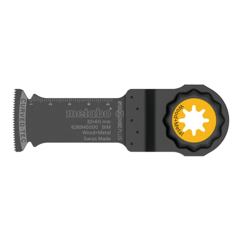Metabo Lame De Scie Plongeante « Starlock Plus » Bois + Métal, BiM, 32 X 60 Mm (626945000) 3 Metabo Lame De Scie Plongeante « Starlock Plus » Bois + Métal, BiM, 32 X 60 Mm (626945000)