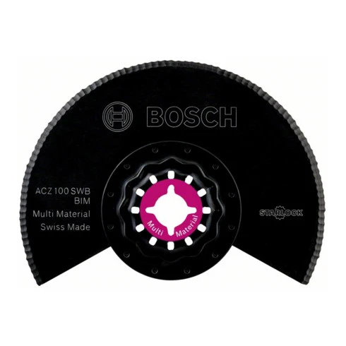 Bosch Lames Semi-crantée De Segments ACZ 100 Ouv.B D. 100 Mm Bi-métal Starlock P. Maté 3 Bosch Lames Semi-crantée De Segments ACZ 100 Ouv.B D. 100 Mm Bi-métal Starlock P. Maté