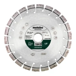 Metabo Disque à Tronçonner Diamanté 180x22,23mm, "UP", Universel "professional