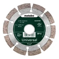 Lame De Scie Diamantée Metabo Promotion Universal Segmentée