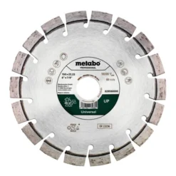 Metabo Meule De Tronçonnage Diamantée 150x22,23mm, « UP », Universal « Professional » (628560000)