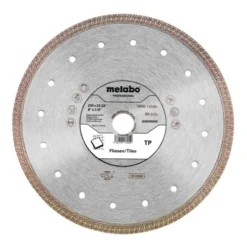 Metabo Meule De Tronçonnage Diamantée 230x22,23mm, « TP », Carrelage « Professional » (628580000)