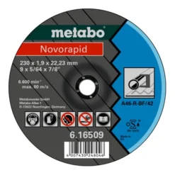Metabo Novorapid, Meule De Tronçonnage En Acier, Formulaire 42