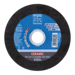 PFERD Disques à Tronçonner EHT 115-1,0 CERAMIC SGP STEEL