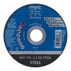 PFERD Disques à Tronçonner EHT 115-2,4 SG STEEL