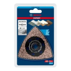 Plateau De Ponçage Bosch Expert AVZ 90 RT4 Lame Pour Outils Multifonctions, 90 Mm
