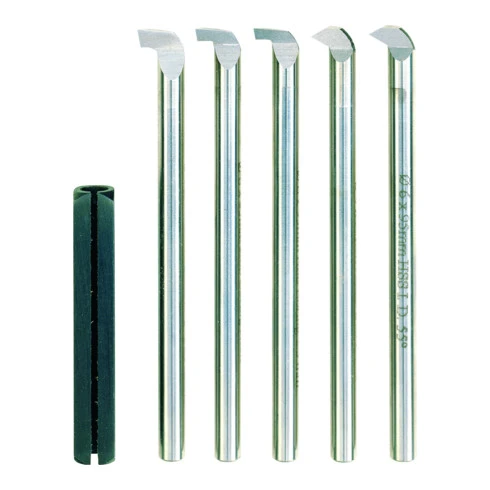 Proxxon Jeu D'aciers De Tournage HSS Pour Filetages Intérieurs, Gorges Et Rainures, 6 Pièces 3 Proxxon Jeu D'aciers De Tournage HSS Pour Filetages Intérieurs, Gorges Et Rainures, 6 Pièces