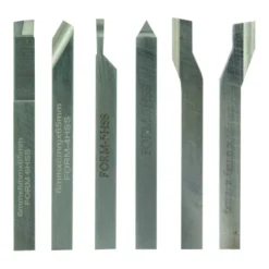 Proxxon Jeu D'outils De Tournage, 6 Pièces, HSS/Co, 6 X 6 X 65 Mm