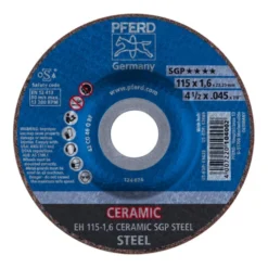Disque à Tronçonner PFERD EH CERAMIC SGP STEEL 1,6 Mm